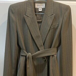 Jones of New York Gray Pinstripe Suit